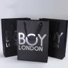 Recyclable Paper Shopping Bags Customized Color For Underwear / T Shirt