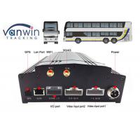 China 8 channel car security dvr recorder Built-In 3G / 4G / WIFI / G-Sensor DVR System for Bus on sale