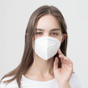 Breathable KN95 Medical Mask Disposable Folding FFP2 Mask For Public Occasions