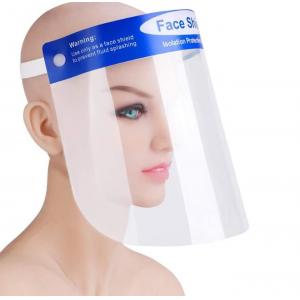 Anti Fog Antibacterial Full Face Shield Easy Wearing Custom Carton Packaging