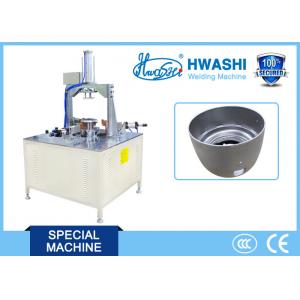 China Electric Rice Cooker Pot Three Points Automatic Welding Machine CE / CCC / ISO supplier