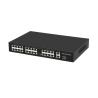 China VLAN e SNMP Compatível com 24-Port Ethernet POE Switch para aplicações de rede wholesale