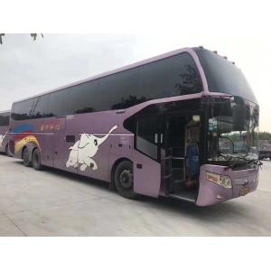 Used Rear / Bach Double Axles Bus ZK6147 67 Seats Left Hand Drive Yutong 2012 Year