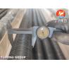 ASTM A179 Wound Fin Tube L Type With Material AL 1060 For Air Cooler Boiler