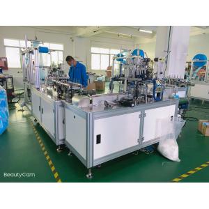 Disposable Surgical Face Mask Making Machine Touch Screen Operation