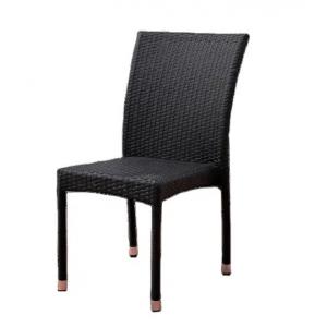 Hotel Resin Pe Garden Chairs rattan wicker Garden Chairs For Outdoor plastic aluminum stackable lawn chair---YS5616