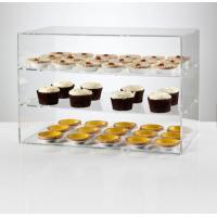 China Acrylic Counter Display Case Food Bread Donut Bakery Case Plexiglass Countertop Display Case on sale
