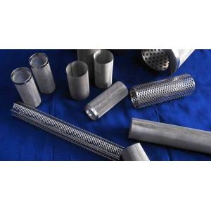 China Stainless Steel SUS304/304L/316/316L/310s Filter Tube/Filter Cylinder, Perforated and Woven Type supplier