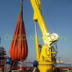 30M Marine Ship Deck 2.5T Mobile Crane Telescopic Boom