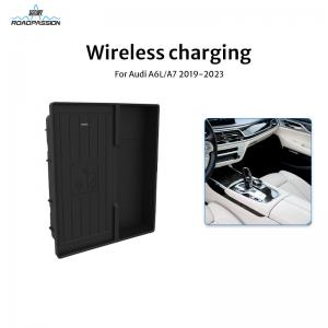 Car Phone Mini Fast Wireless Charging Pad Special For Audi A6L A7 2019-2023