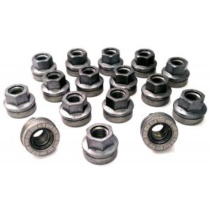 China Carbon Steel Chrome Lug Nuts 21 Millimeter , Stable Ford Oem Lug Nuts M14 X 2 supplier