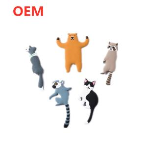 China OEM FAMA Factory Custom Made Mini jouets en caoutchouc en PVC à queue sans couture pliable supplier