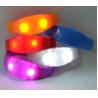 Environmental concert light bracelet 21*2cm silicone + ABS logo customized