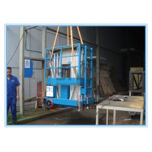 Dual Mast Mobile Elevating Work Platform For 2 Persons 8 Meter Platform Height