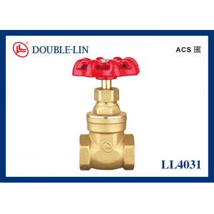 Cast Iron Handle Female X Female 4 Inch Brass Gate Valve