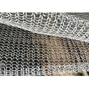 China Blanket Mesh / Foil Stainless Steel Knitted Fume Filter Demister Mesh Long Lifespan supplier