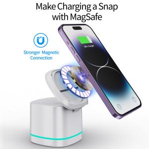 Multifunction Wireless Charger Fast Charge Wireless Charging Pad Qi Standard