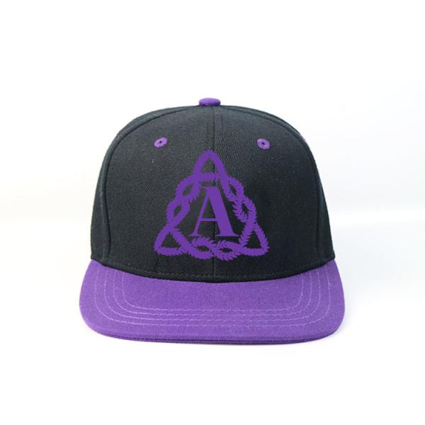 Hip Hop Flat Brim Snapback Hats With Your Own Logo 56cm-60cm Size