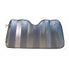 Silver Accordion Sunshade Custom Car Window Shades / Windscreen Sun Shade