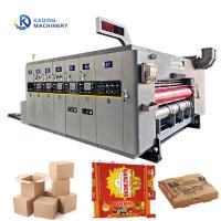China Lead Edge Feeding Carton Printing Machine 180pcs / Min For Pizza Box on sale