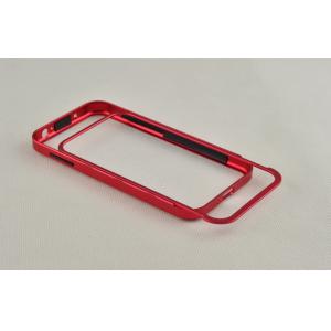 China Red Aluminum Bumper Case For Galaxy S4 I9500 , Samsung Metal Frame Cases supplier