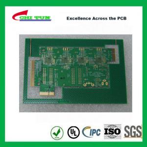 China Aeronautics Printed Circuit Board 8L FR4 Immersion Gold + Hard Gold Quick Turn Pcb wholesale