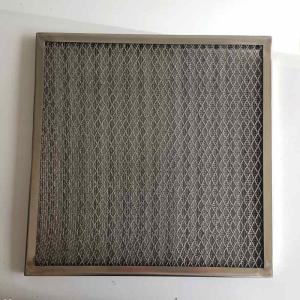 China Square Aluminum Frame 3-5um Mesh Demister 50cm Thickness Anti Rust wholesale