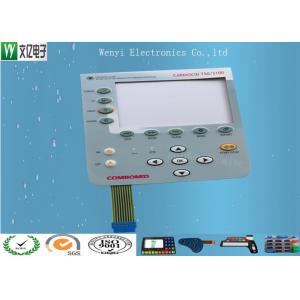 Food Grade Conductive Rubber Keypad Combined With PC Overlay Membrane Switch