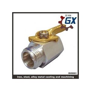China Cast NPT Full Port Private Label on Handle Ppr Ball Valve With Brass Ball supplier