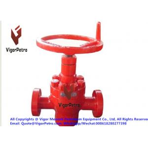 VALVE GATE MANUAL 2.06" 10,000 PSI API 6A U EE-NL PSL-3 PR2 F/H2S BX-152 FORGED BODY,  HARD FACED GATE AND SEATS