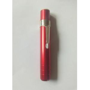 Red Color Glossy Finish Pen Styple Aluminum Alloy Chalk Holder