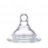 China Dust Resistant Silicone Baby Pacifier Transparent Color Lightweight wholesale