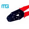 China 22 - 10 AWG Wire Terminal Crimper , MG - 03C Carbon Steel Electrical Terminal Crimping Tool wholesale