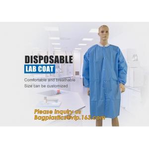 Disposable Isolation Non- Woven Gown,Disposable Hospital Non woven Medical White Lab Coat,Disposable Industrial Overall