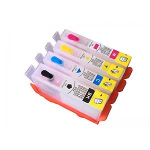 4 Colors Compatible Printer Ink Cartridges , Compatible Inkjet Cartridge For HP 655