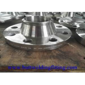 China Nickel Alloy Steel N08020 CL300 4'' SCH40 RF Welding Neck Flanges supplier