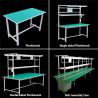 China ESD Workbench 240x120x185cm Aluminium Profile Assembly Table wholesale