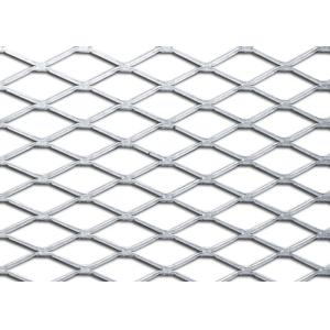 China Le PVC plongeant la maille augmentée en aluminium en métal, aplatie a augmenté la barrière en aluminium de sécurité routière supplier