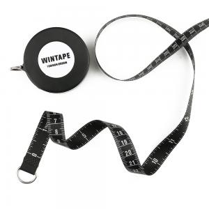 Wintape Clear Large Numbers 100 Inches 2.5meters Extra Long Black Tape Measure For Clothing Designer