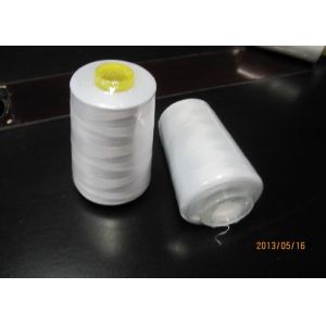 China Heat Treated 100% Polyester Sewing Thread With Oil Coating wholesale