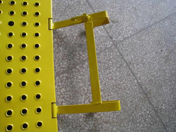 Люк желтой лестницы лесов стальные/дверца люка доступа лестницы для конструкции