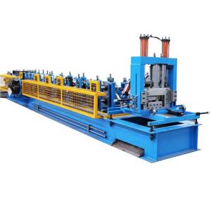 China Chain Drive Cz Purlin Roll Forming Machine For Galvanized Steel supplier