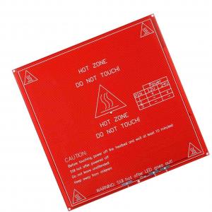China Red 12V 24V MK2b PCB 3D Printer Heating Pad Dual Power Supply on sale 