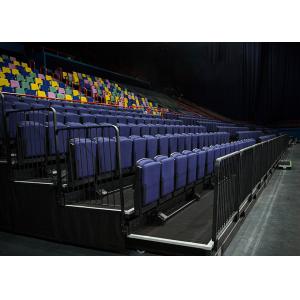 Telescopic Indoor Bleacher Seating / Conference Centers Movable Stadium Seating