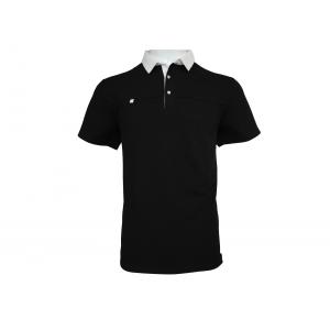 T/C 65%/35% Pique Mesh Fabric Lapel Men Polo T-Shirt