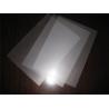 Overlay PVC Card Materiai Inkjet Transparent Plastic Sheets With Glue Film