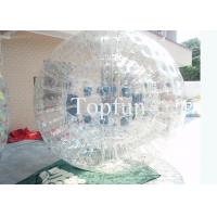 China Roller Inflatable Zorb Ball Rolling Ball , Sports Toy Water / Grass Water Walking Ball  on sale