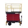 Lifting Height 16m Mobile Scissor Lift Hydraulic Lift Aerial Work Platform 300Kg