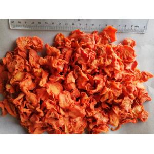 China Moisture 8% Dehydrated Carrot Chips Cool Place Storage 10*10*3mm HALAL supplier
