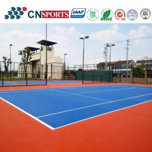China High Rebounce Acrylic Coating All Weather Use Tennis Court Sports Flooring With Itf supplier